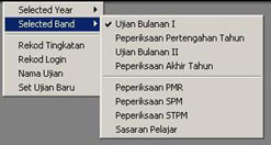 Menu Ujian